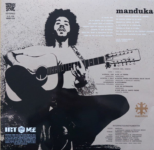 Manduka : Manduka (LP, Album, RE)