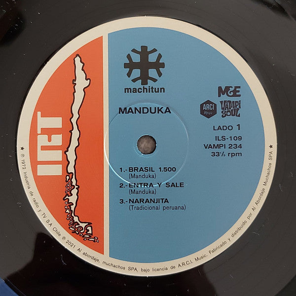 Manduka : Manduka (LP, Album, RE)