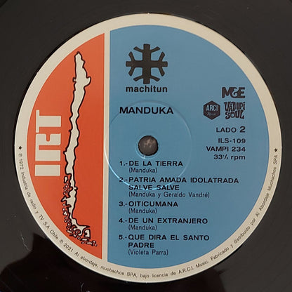 Manduka : Manduka (LP, Album, RE)