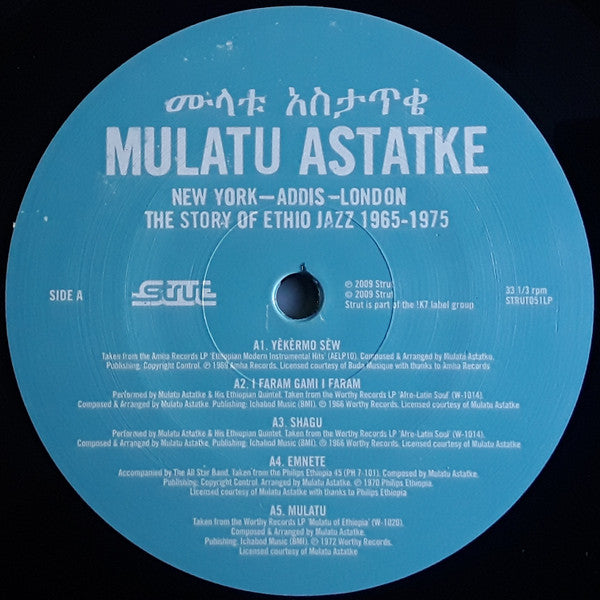 Mulatu Astatke : New York - Addis - London - The Story Of Ethio Jazz 1965-1975 (2xLP, Comp)