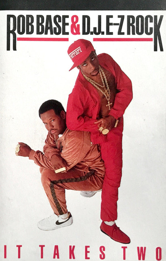 Rob Base & D.J. E-Z Rock – It Takes Two (Cassette, Profile Records, 1988) Front Cover