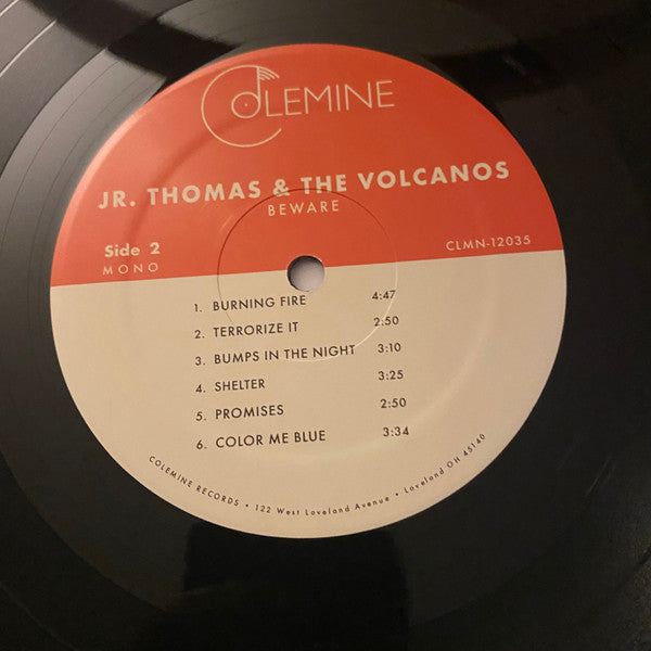 Jr. Thomas & The Volcanos : Beware (LP, Album, Mono, RE)