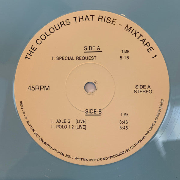The Colours That Rise : Mixtape 1 (12", EP, Ltd, Sky)