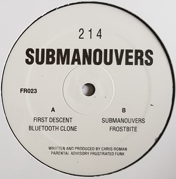 214 - Submanouvers (12") Frustrated Funk Vinyl