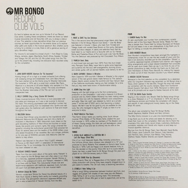 Various : Mr Bongo Record Club Volume Five (2xLP, Comp)