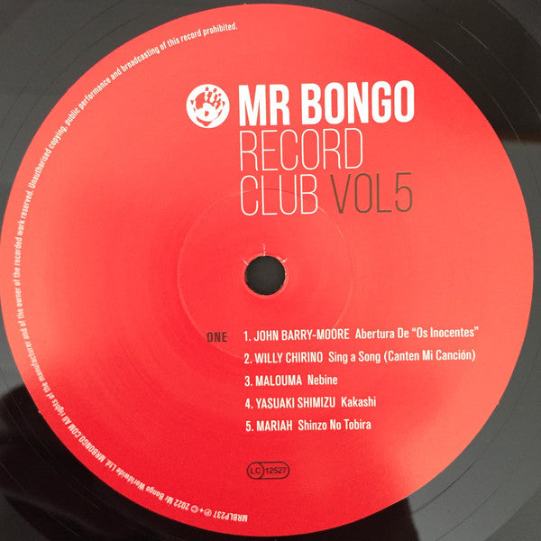 Various : Mr Bongo Record Club Volume Five (2xLP, Comp)