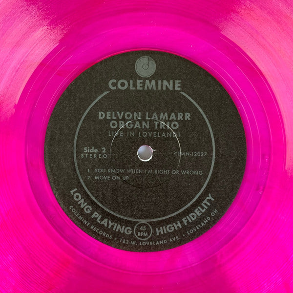 Delvon Lamarr Organ Trio : Live In Loveland! (2xLP, Album, RSD, Ltd, Pin)