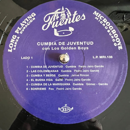 Los Golden Boys : Cumbia De Juventud (LP, Comp, 160)