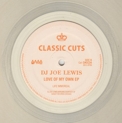 Joe Lewis : Love Of My Own EP (12", EP, RE, RM, Cle)