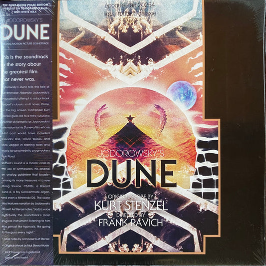 Kurt Stenzel : Jodorowsky's Dune (Original Motion Picture Soundtrack) (2xLP, Album, Ltd, RP, Tra)