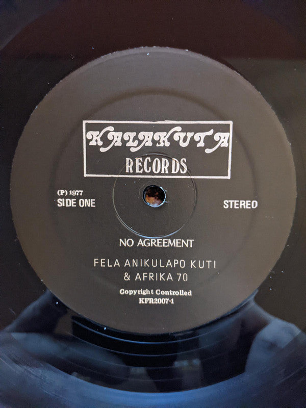 Fela Kuti And Africa 70 : No Agreement (LP, Album, RE)