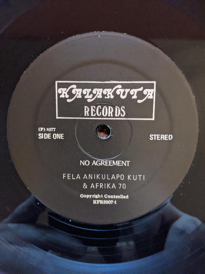 Fela Kuti And Africa 70 : No Agreement (LP, Album, RE)