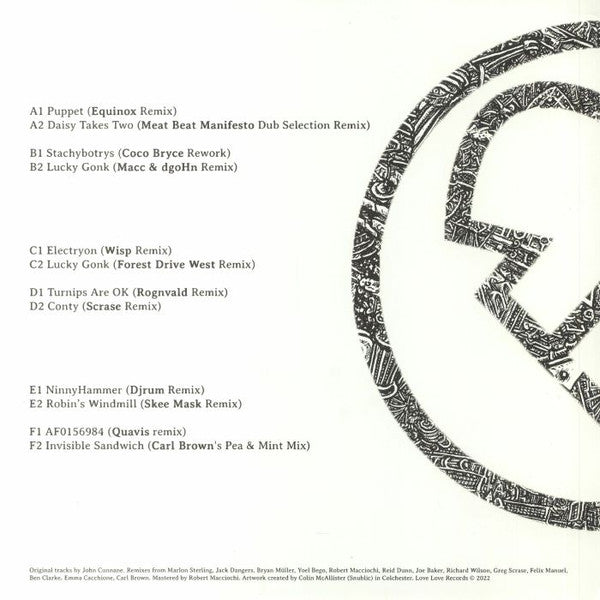 dgoHn : Undesignated Remixes (3x12", Album)