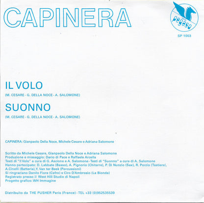 Capinera (2) : Il Volo (7", Ltd)