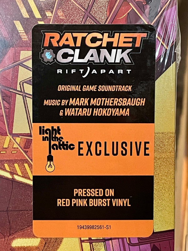 Mark Mothersbaugh & Wataru Hokoyama : Ratchet & Clank Rift Apart Original Game Soundtrack (2xLP, Album, Ltd, Red)