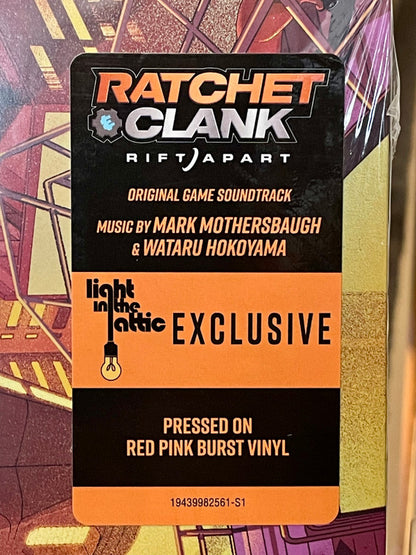 Mark Mothersbaugh & Wataru Hokoyama : Ratchet & Clank Rift Apart Original Game Soundtrack (2xLP, Album, Ltd, Red)