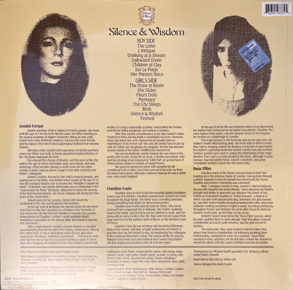 Deux Filles : Silence & Wisdom (LP, Album, RE)