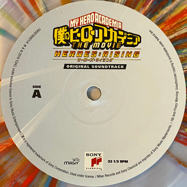 Yuki Hayashi : My Hero Academia: Heroes Rising (LP, Ltd, Tra)