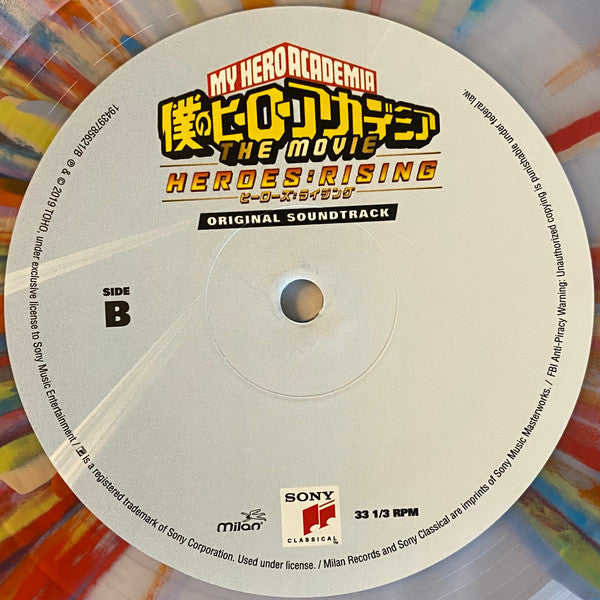 Yuki Hayashi : My Hero Academia: Heroes Rising (LP, Ltd, Tra)