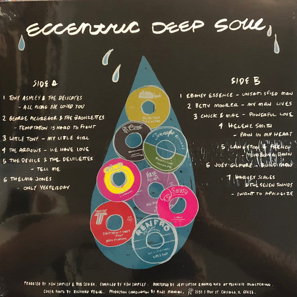 Various : Eccentric Deep Soul (LP, Album, Comp, Ltd, Cle)