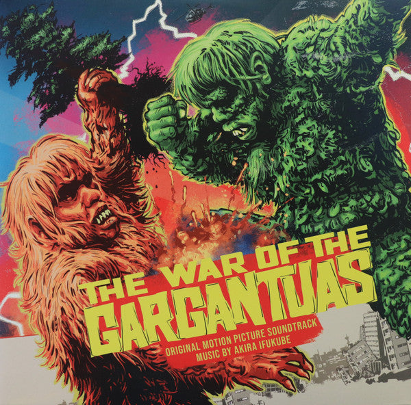 Akira Ifukube : The War Of The Gargantuas (Original Motion Picture Soundtrack) (LP, Ora + LP, Gre + Dlx)