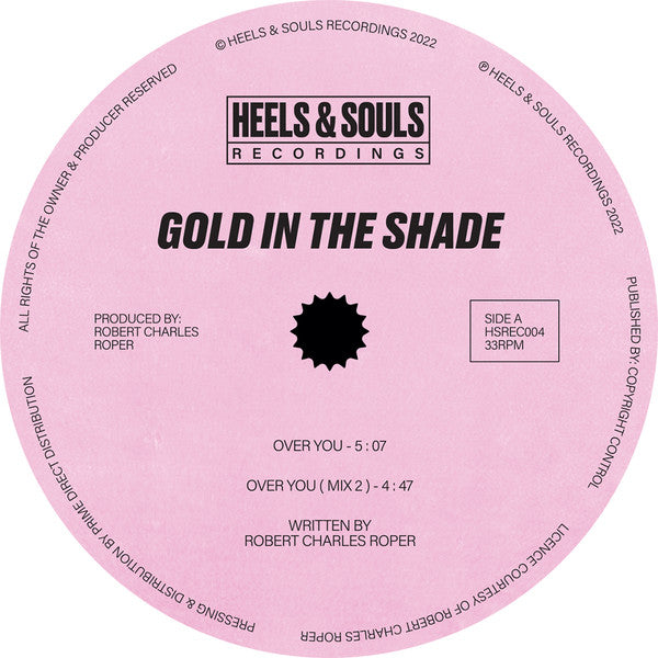 Gold In The Shade : Over You / Shining Through (12", RE, RM)