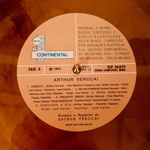 ARTHUR VEROCAI - MOCHILLA PRESENTS TIMELESS: ARTHUR VEROCAI (2xLP) – 10,000  Hz Records