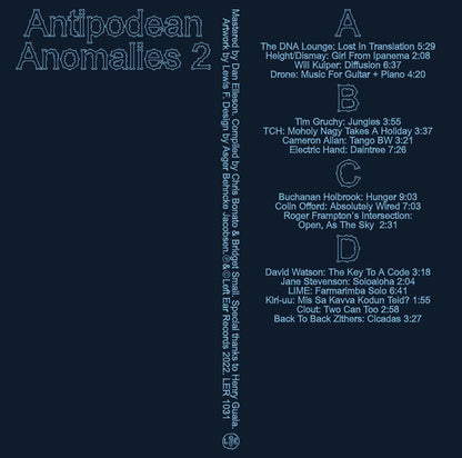 Various : Antipodean Anomalies 2 (2xLP, Comp)