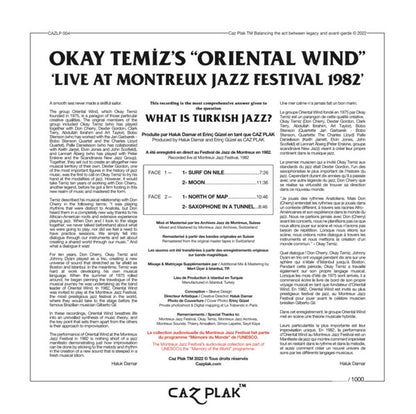 Okay Temiz 's Oriental Wind :  Live At Montreux Jazz Festival 1982 (LP, Ltd, Num, RM)