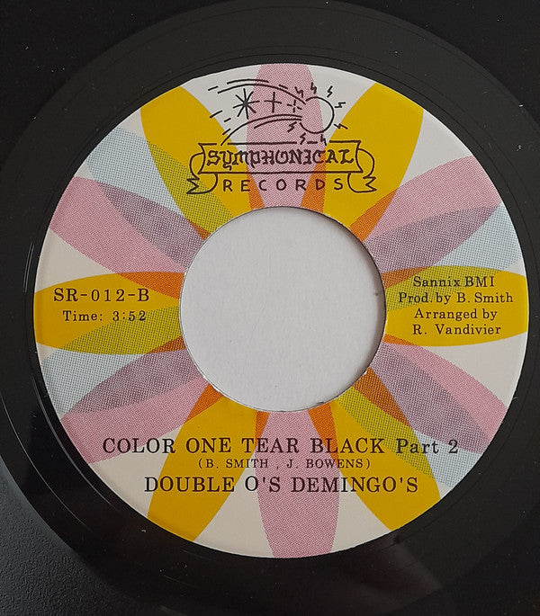 Double O's Demingo's : Color One Tear Black (7", RE)