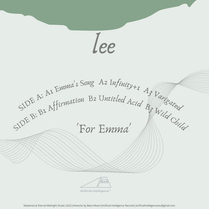 Lee Templeman : For Emma (12", MiniAlbum, Ltd, Tra)