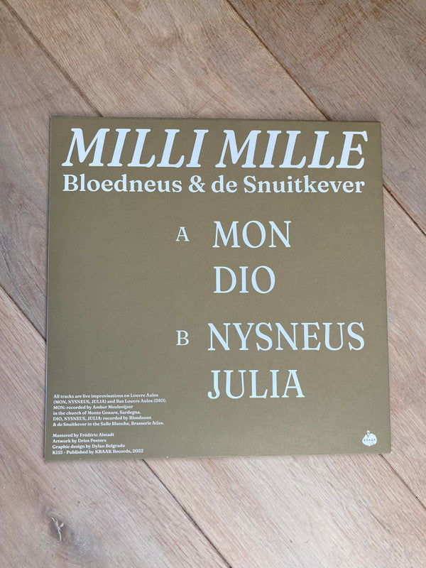 Bloedneus en de Snuitkever : Milli Mille (LP)