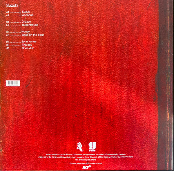 Tosca : Suzuki (2xLP, Album, RE, Gat)