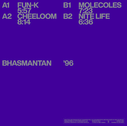 Bhasmantan : '96 (12", EP, RE, RM)