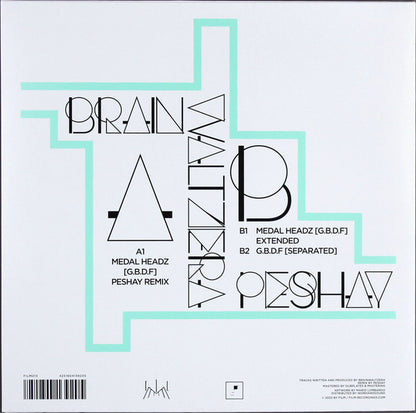 Brainwaltzera : Medal Headz [G.B.D.F] (12", Ltd)