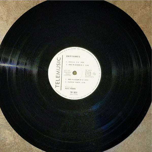 Tonio Rubio : Rhythms (LP, Album, RE)