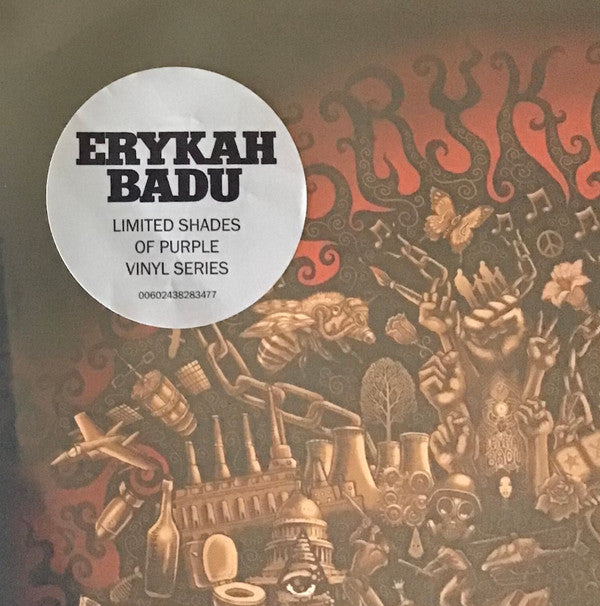 Erykah Badu : New Amerykah: Part One (4th World War) (2xLP, Album, RE, Pur)