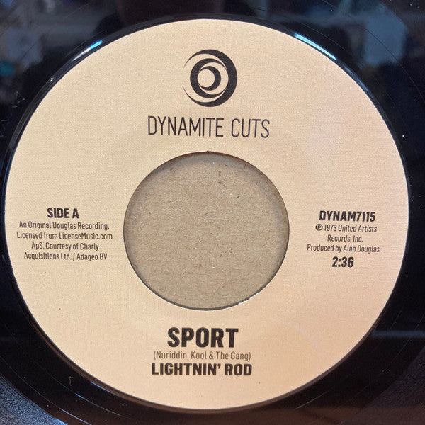 Lightnin' Rod : Sport / Four Bitches Is What I Got (7", Gat)