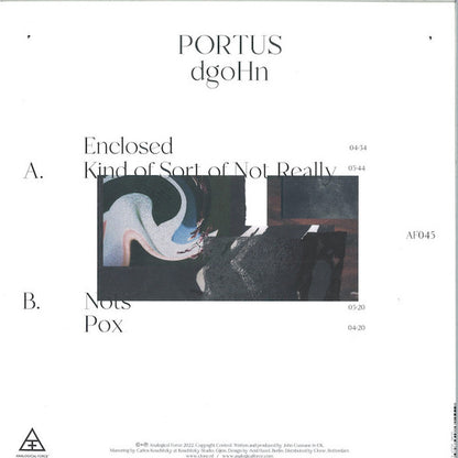 dgoHn : Portus (12", EP)