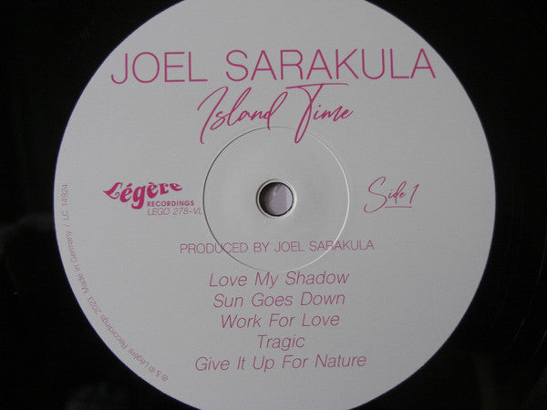 Joel Sarakula : Island Time (LP)