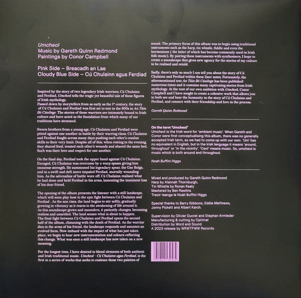 Gareth Quinn Redmond : Umcheol (LP, Album, Ltd, 350)