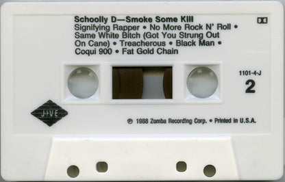 Schoolly D : Smoke Some Kill (Cass, Album, Whi)