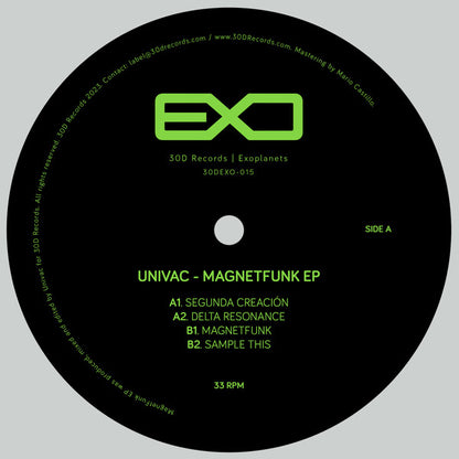 Univac (3) : MagnetFunk EP (12", EP)