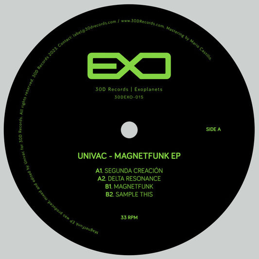 Univac (3) : MagnetFunk EP (12", EP)