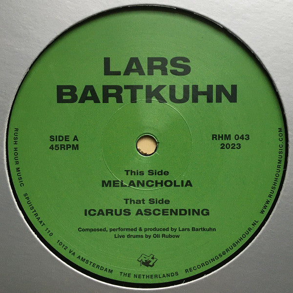 Lars Bartkuhn : Melancholia (12")