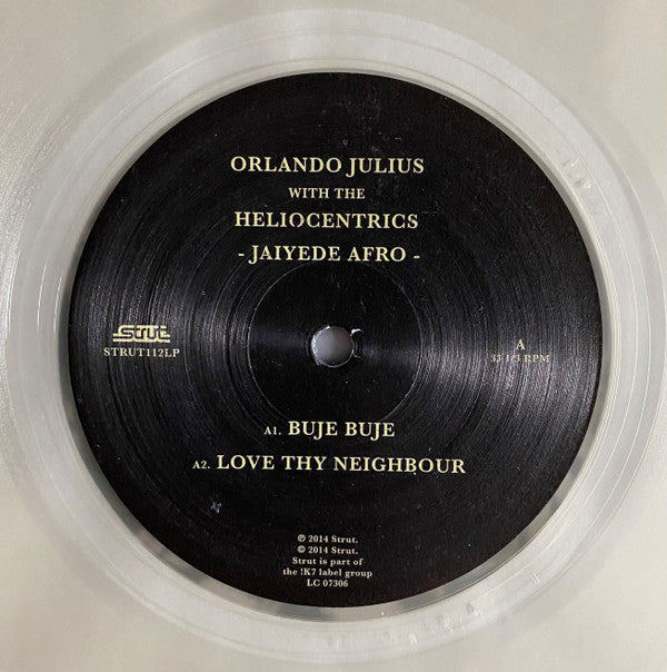 Orlando Julius With The Heliocentrics : Jaiyede Afro (2xLP, Album, RP, Cle)