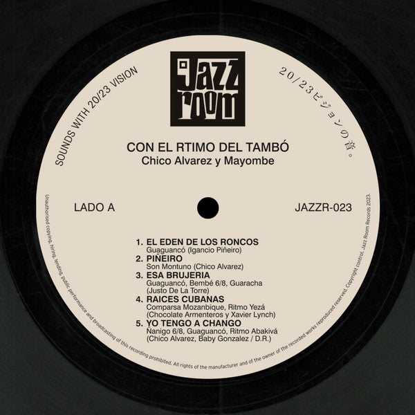 Orquesta Mayómbe : Con El Ritmo Del Tambo (12", Album, RE)