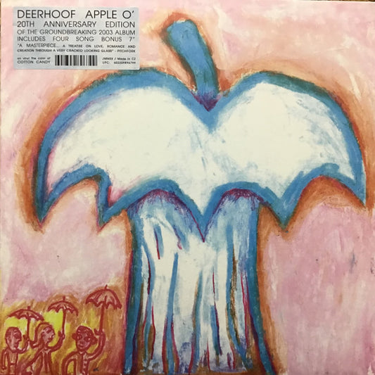 Deerhoof : Apple O' (LP, Album, RE, Pin + 7", Ora)
