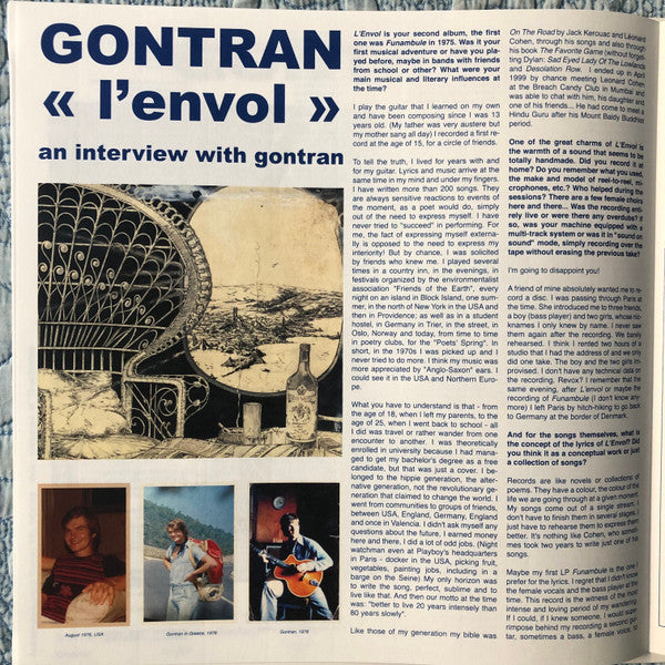 Gontran (2) : L'Envol (LP, Album)