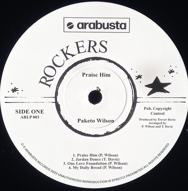 Paketo Wilson : Praise Him (LP, Album, RE)